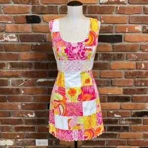 Lily Pulitzer Vintage Kings Court Patch Sundress 4